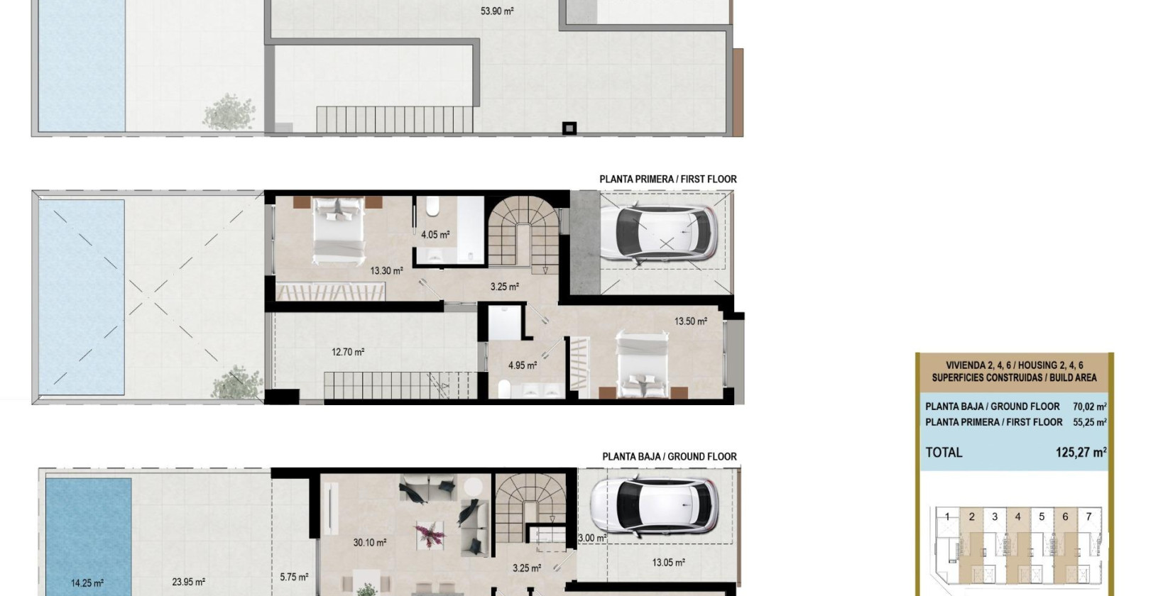 New Build - Townhouse - San Javier - pueblo