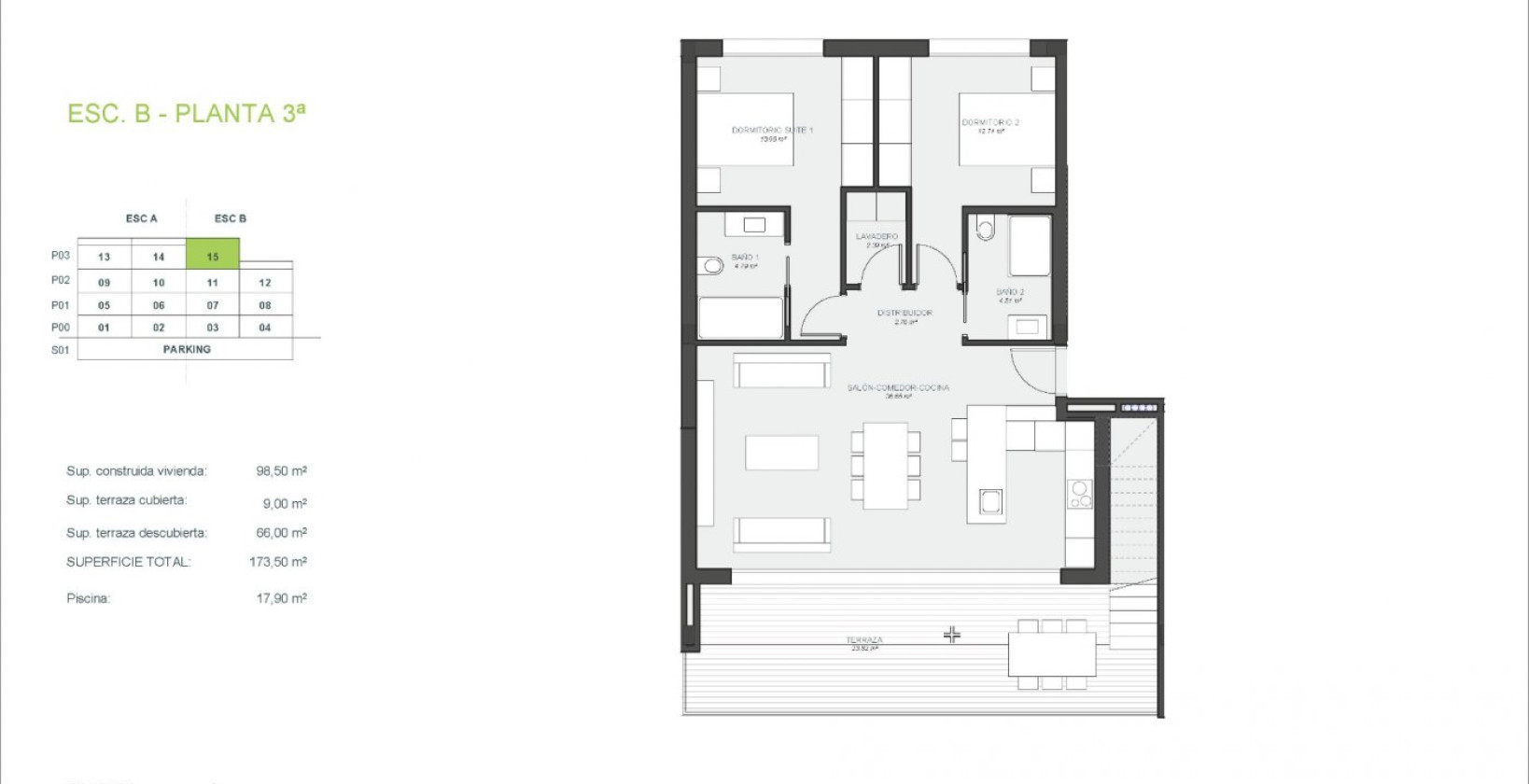 New Build - Penthouse - Orihuela Costa - Las Colinas Golf