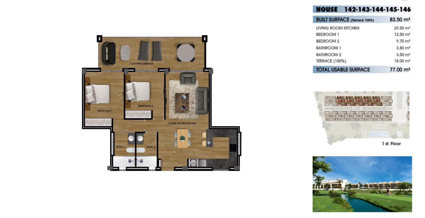 New Build - Apartment / flat - Los Alcazares - La Serena Golf