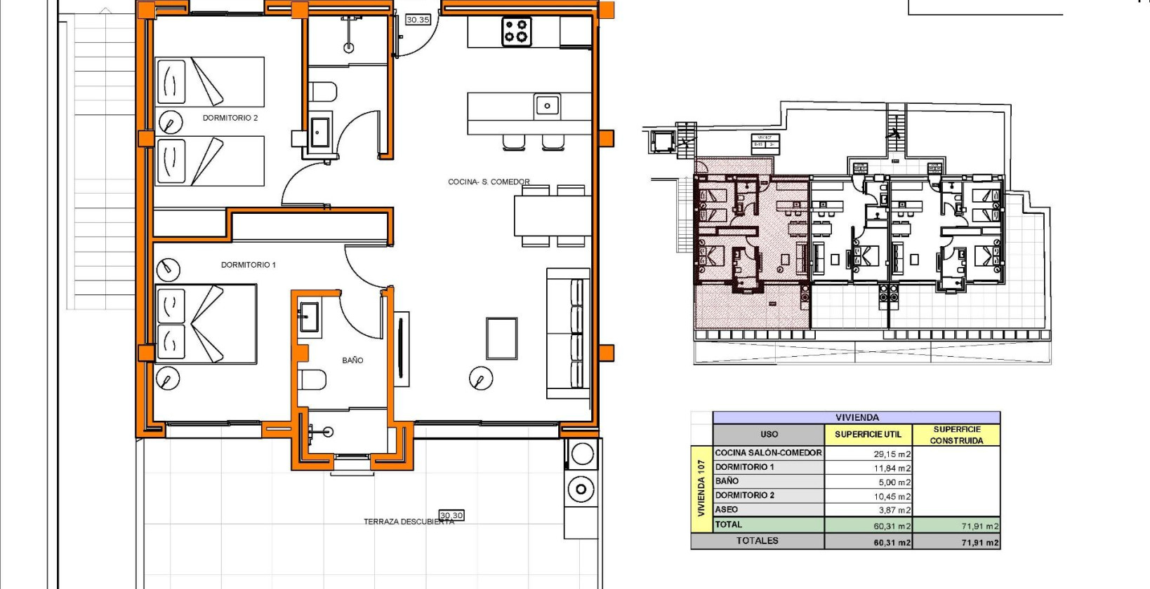 New Build - Apartment / flat - Xeresa - Xeresa del monte