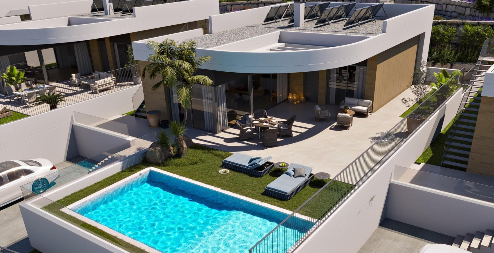 New Build - Villa - Finestrat - Campana garden