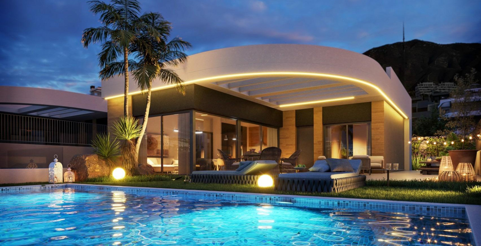 New Build - Villa - Finestrat - Campana garden