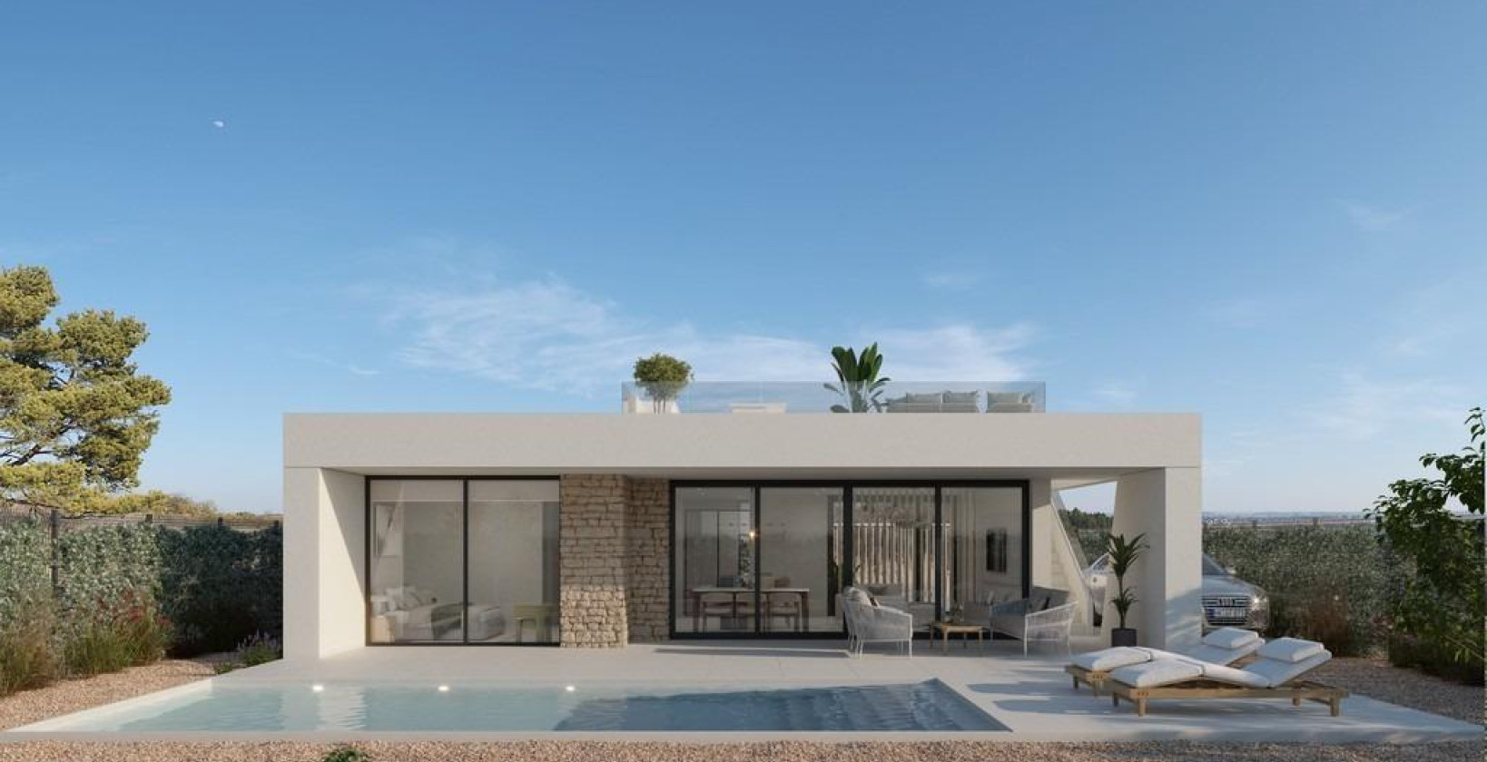 Nueva construcción  - Chalet - Fuente Álamo - Hacienda Del Álamo Golf