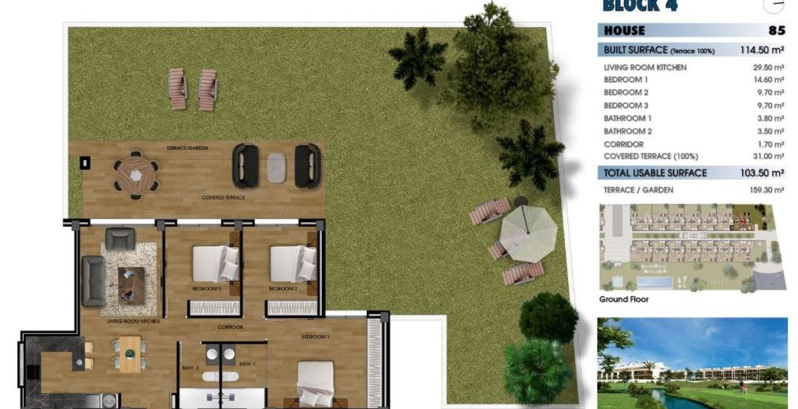 New Build - Apartment / flat - Los Alcazares - Serena Golf