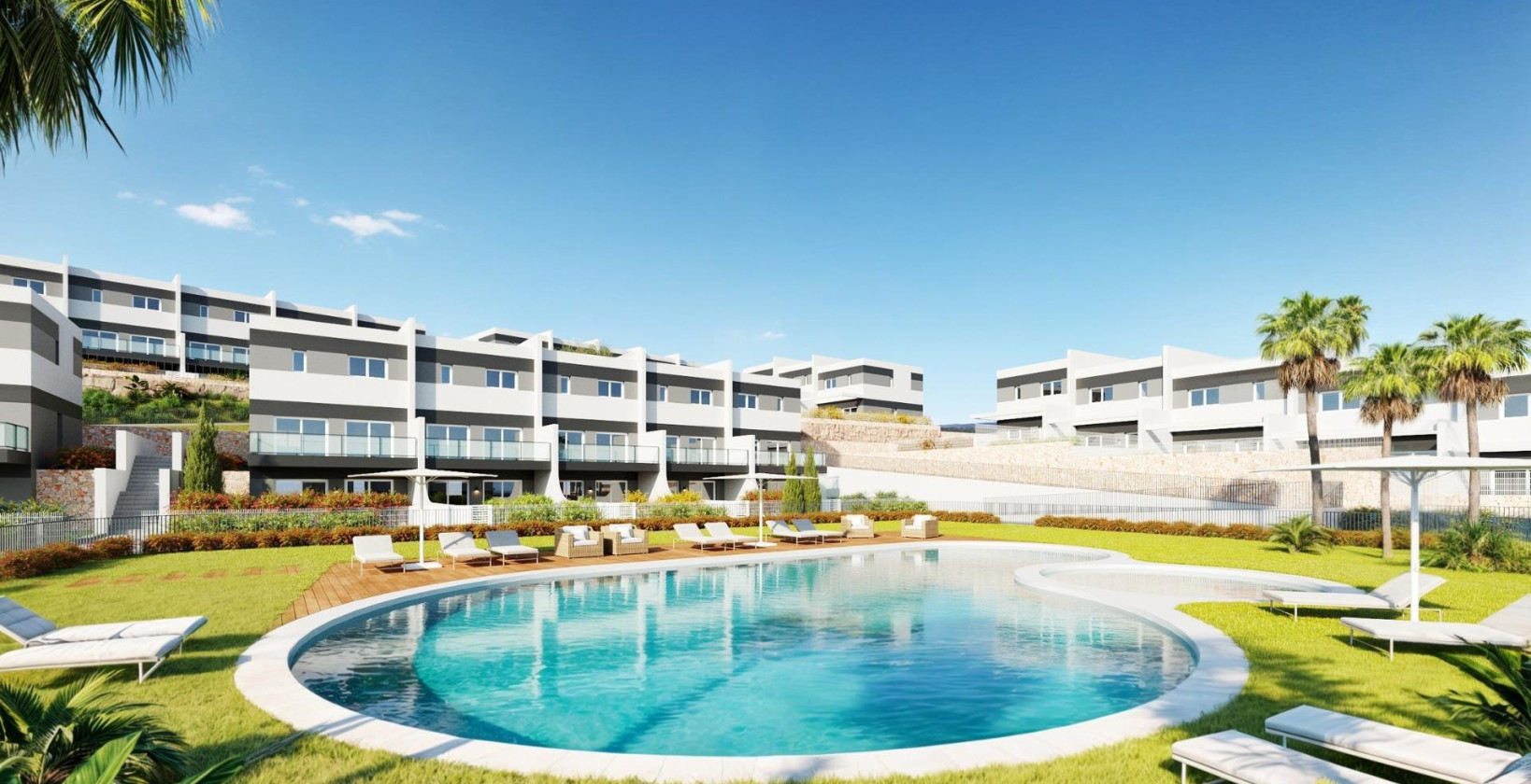 New Build - Townhouse - Finestrat - Balcon de finestrat