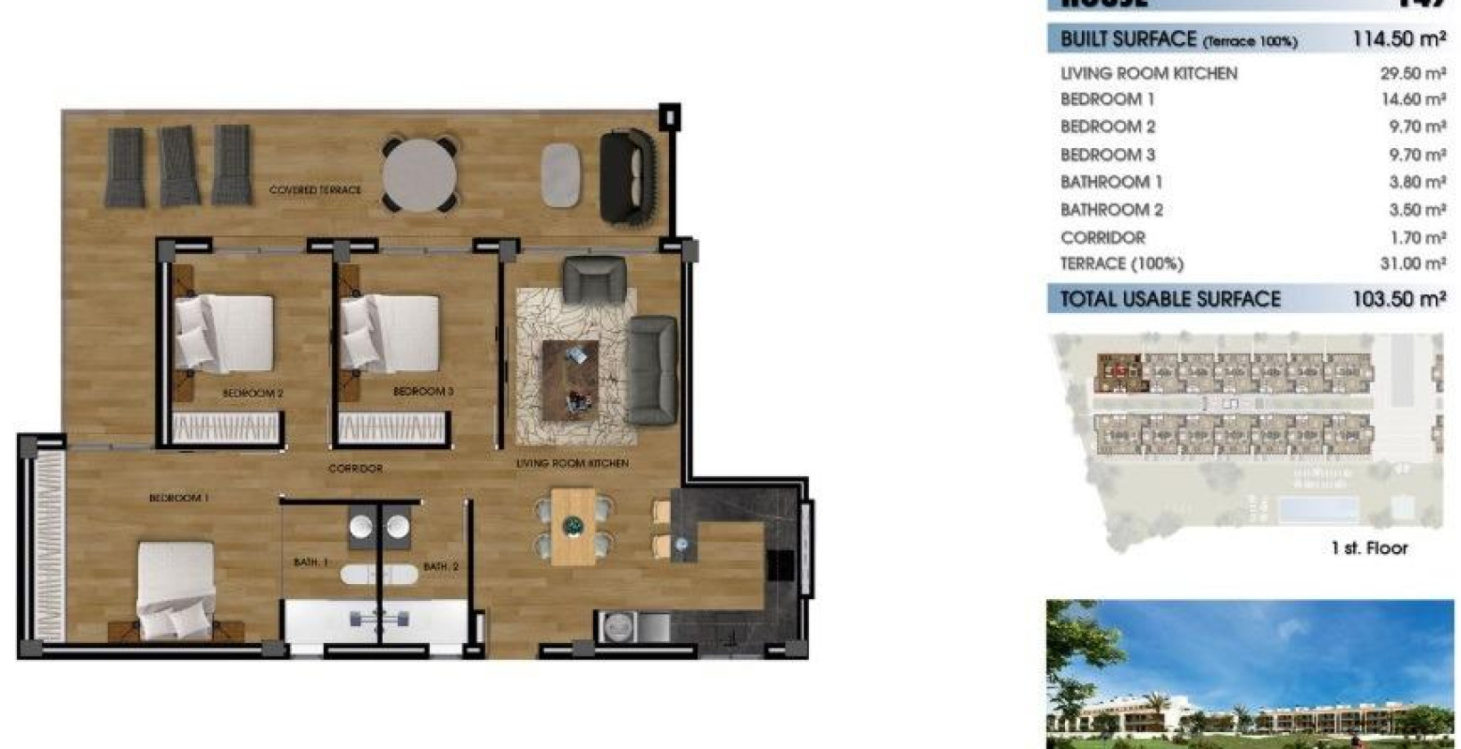 New Build - Apartment / flat - Los Alcazares - La Serena Golf