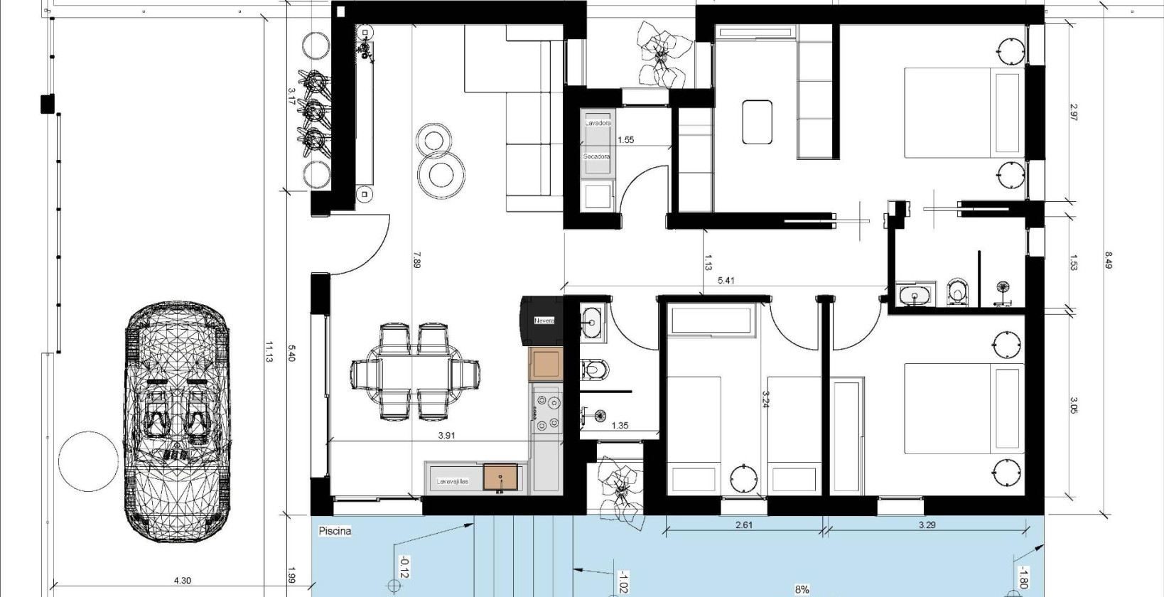 New Build - Villa - Benijofar - Urb. Monteazul
