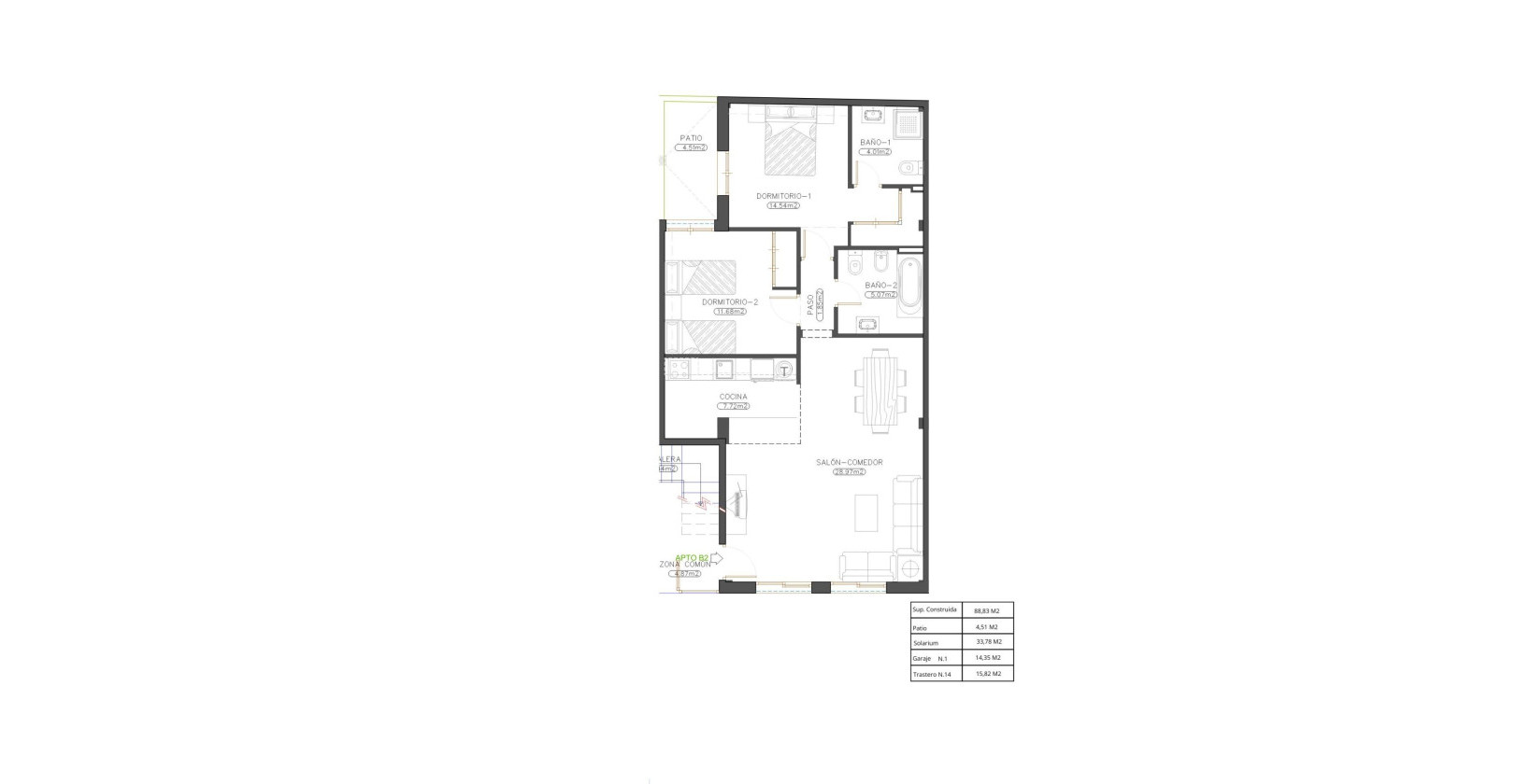 New Build - Apartment / flat - Cuevas Del Almanzora - Herrerias