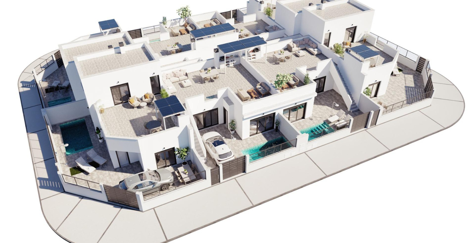 Nybygg - Rekkehus - Torre Pacheco - El Alba