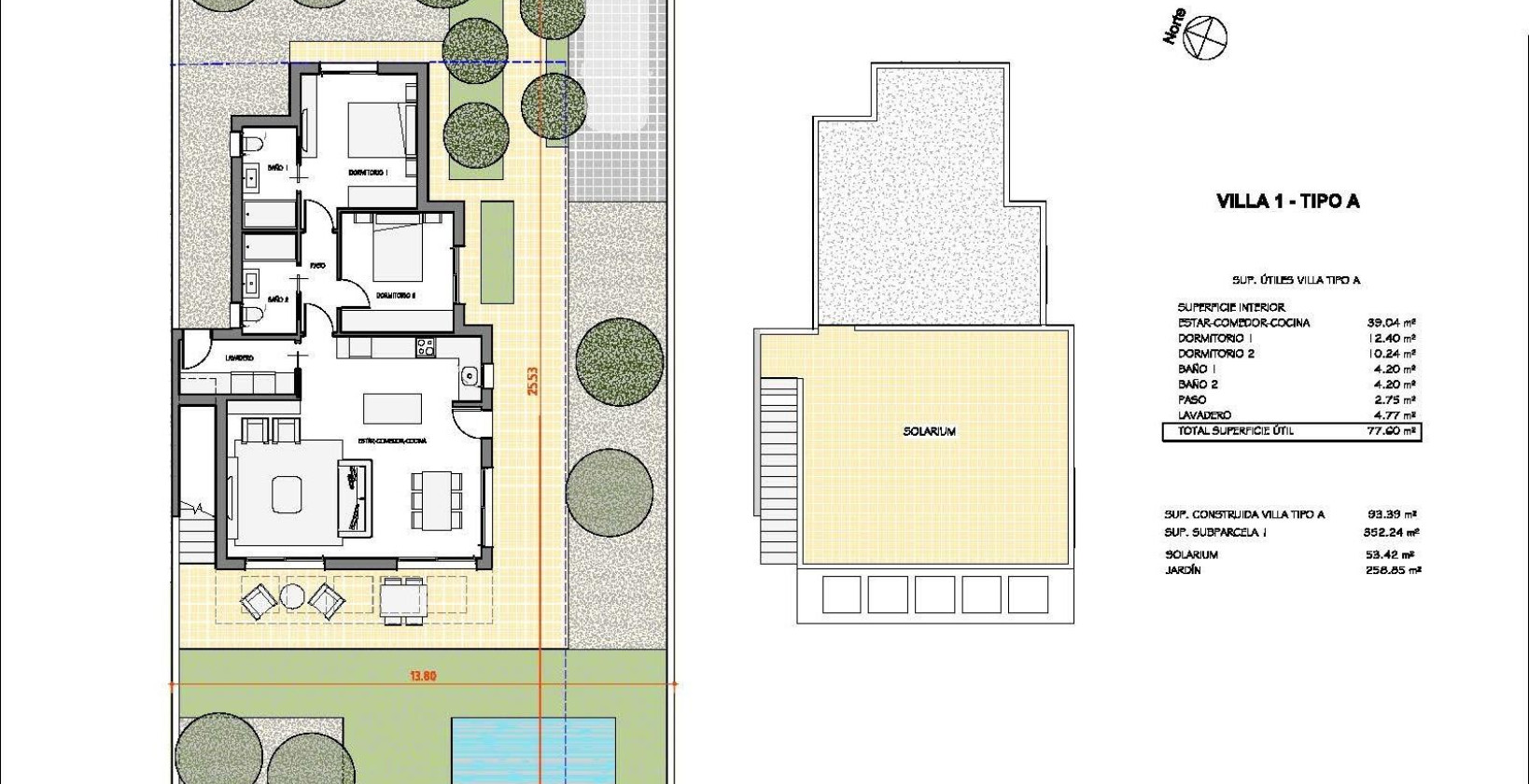 Nybyggnation - Villa - Fuente Álamo - Hacienda Del Álamo Golf