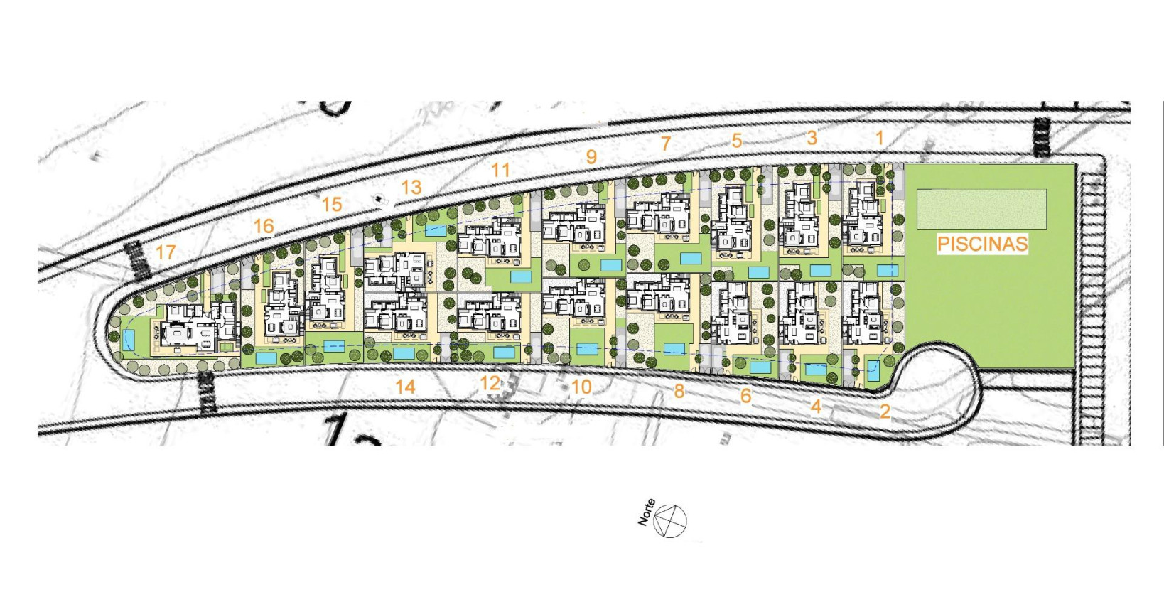 Nybyggnation - Villa - Fuente Álamo - Hacienda Del Álamo Golf