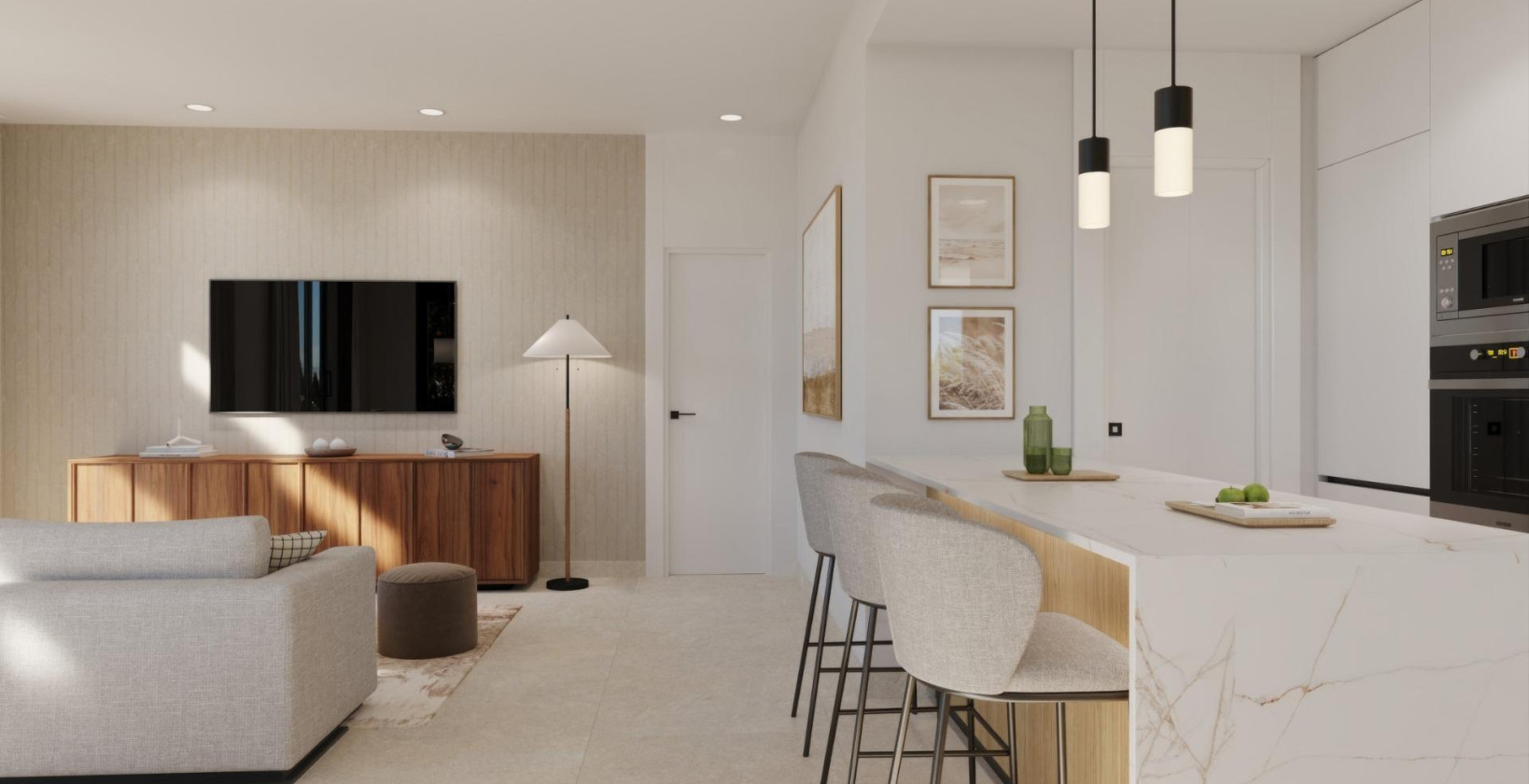 Nybyggnation - Villa - Fuente Álamo - Hacienda Del Álamo Golf