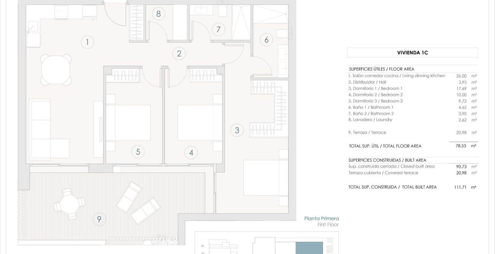 Nybyggnation - Lägenhet / lägenhet - Benijofar - Pueblo