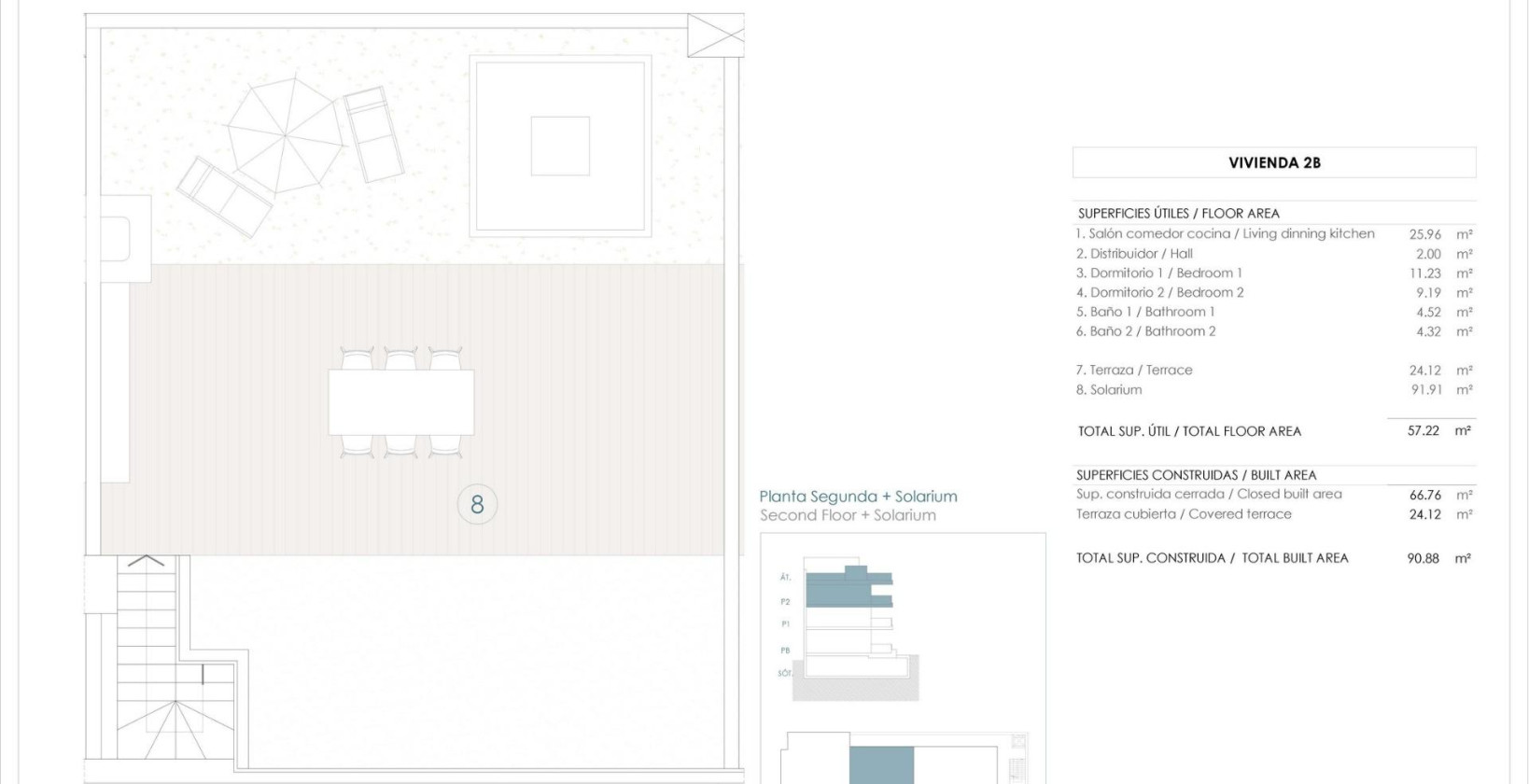 Nybyggnation - Takvåning - Benijofar - Pueblo