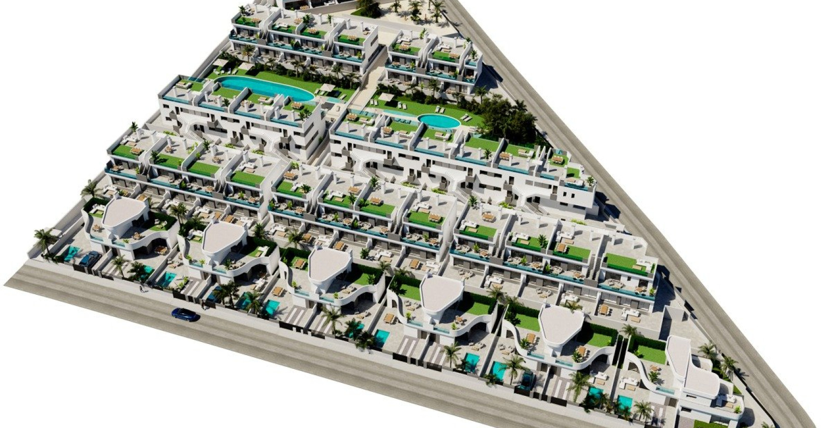 New Build - Apartment / flat - Torrevieja - Lago Jardín II