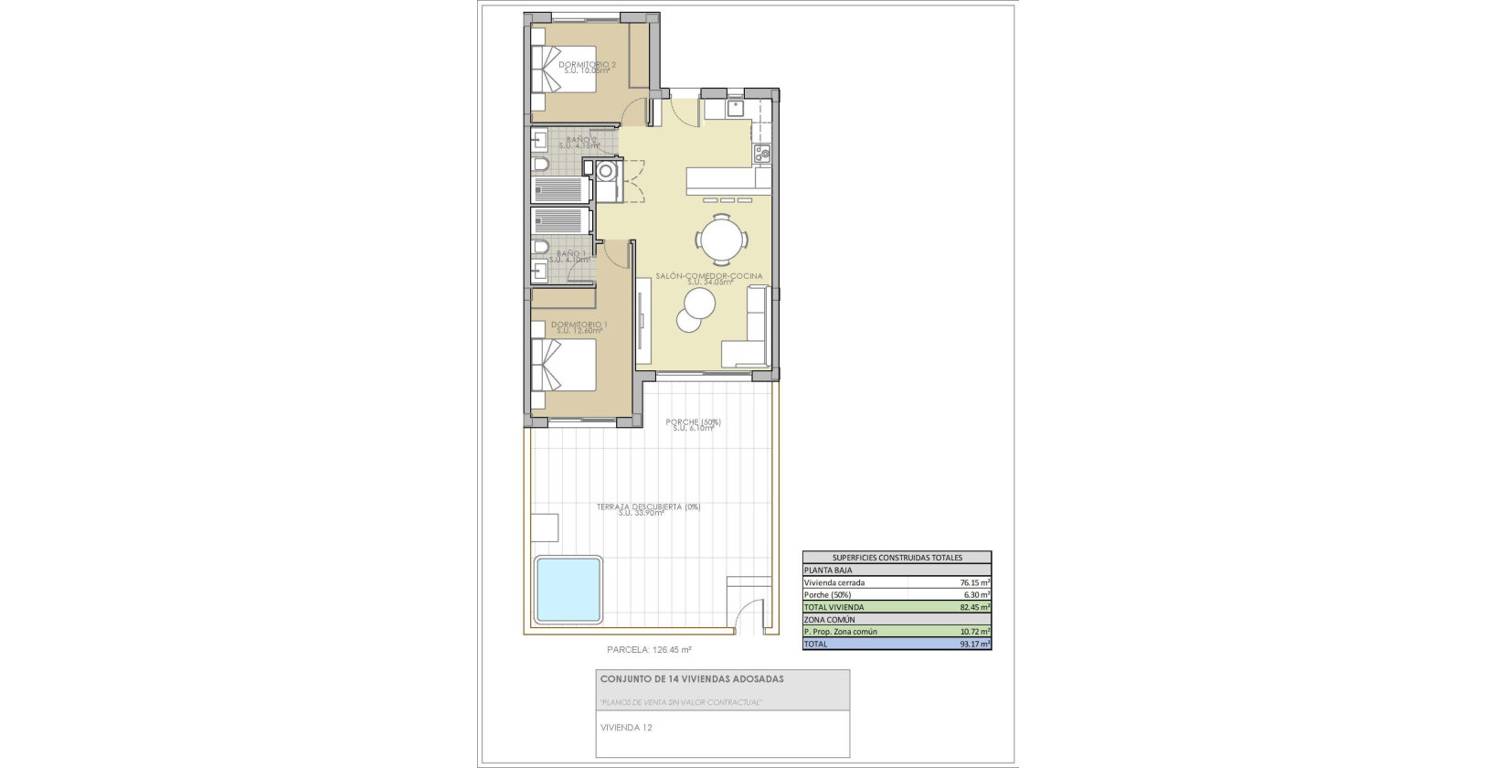 New Build - Apartment / flat - Rojales - Pueblo