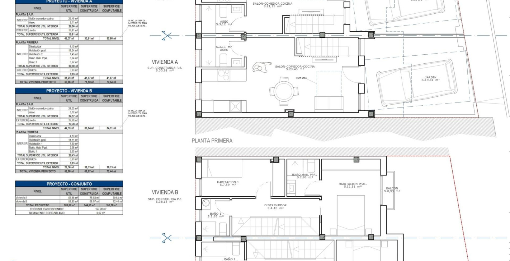 New Build - Townhouse - Cartagena - La Azohía