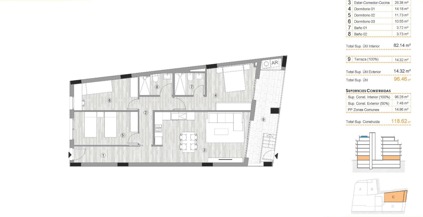 Nybyggnation - Lägenhet / lägenhet - Torrevieja - Centro