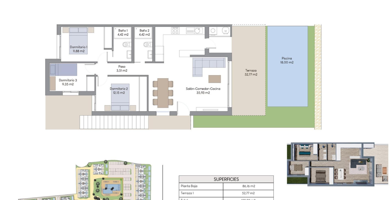 New Build - Apartment / flat - Finestrat - Finestrat hills
