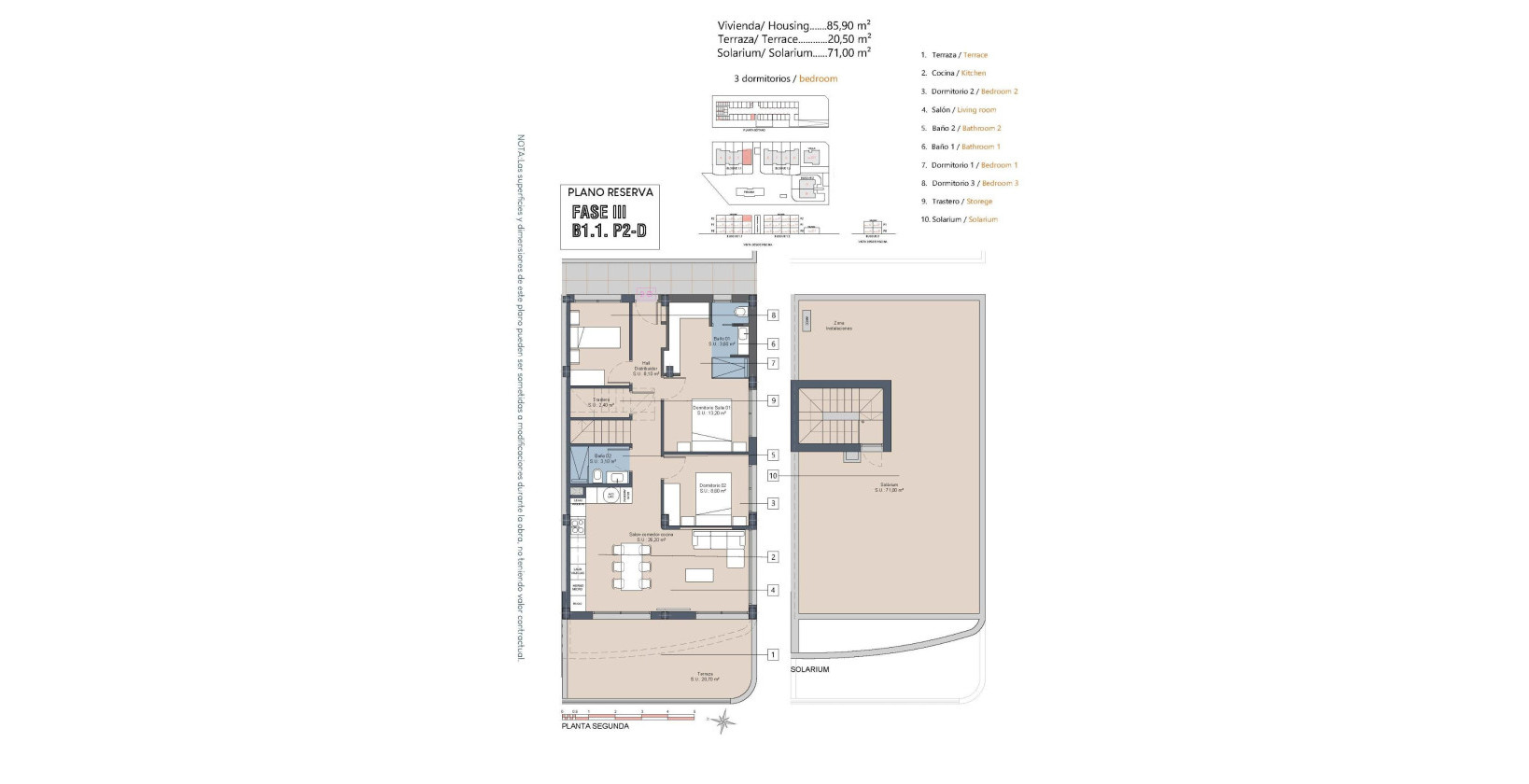 Nybygg - Toppleilighet - Los Alcazares - La Serena Golf