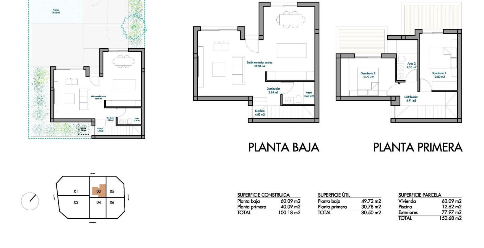 New Build - Townhouse - Torre Pacheco - El Alba