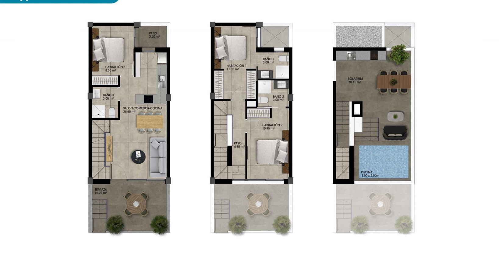 New Build - Townhouse - Dolores - Sector 2