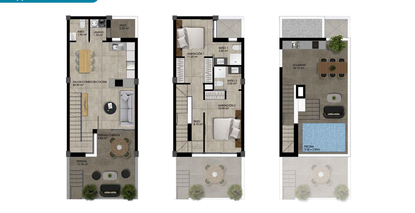 New Build - Townhouse - Dolores - Sector 2