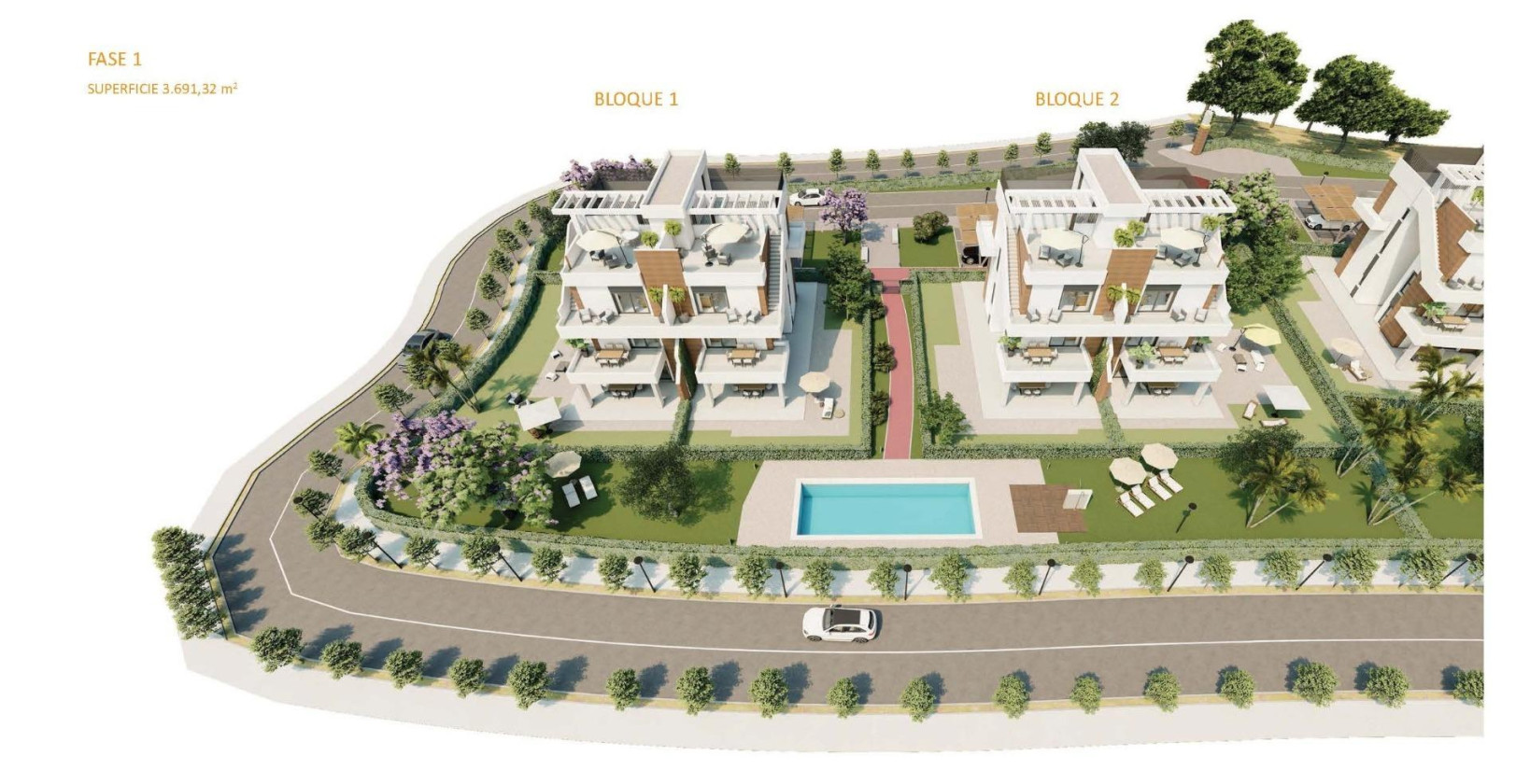 New Build - Apartment / flat - Fuente Álamo - Hacienda del Alamo