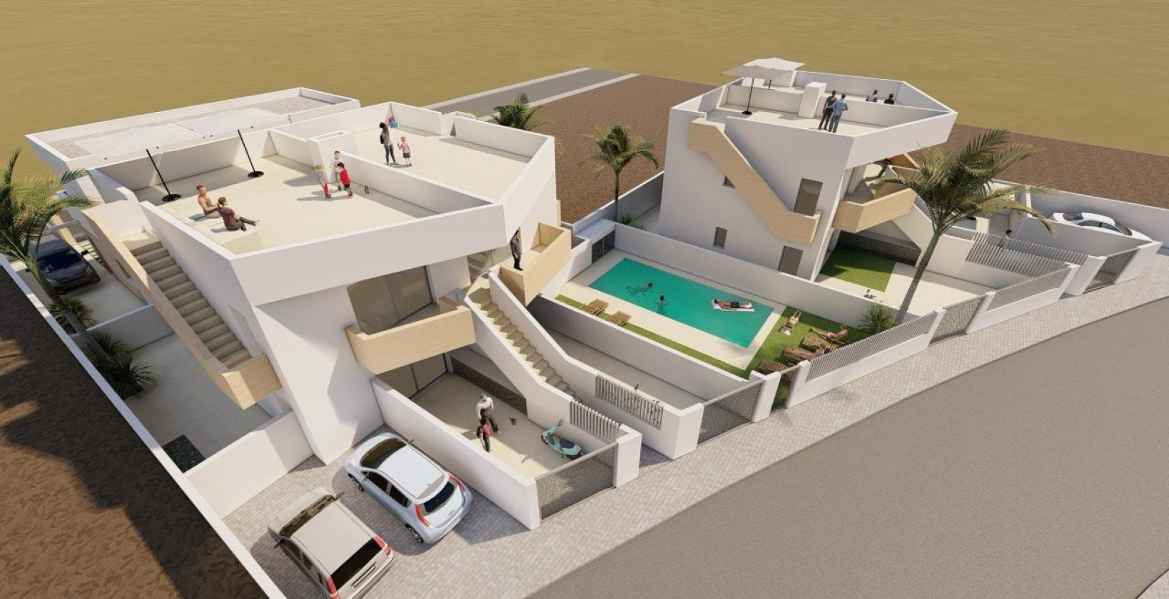 New Build - Villa - Puerto de mazarron - Mar De Plata