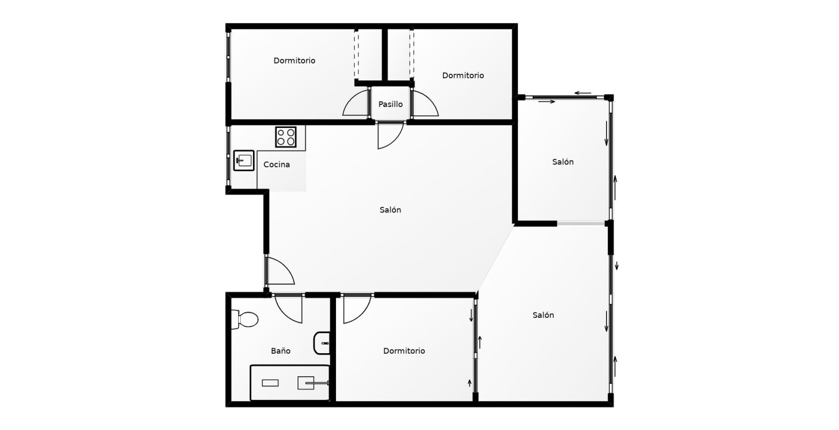 Resale - Apartment / flat - Guardamar del Segura - Puerto Deportivo