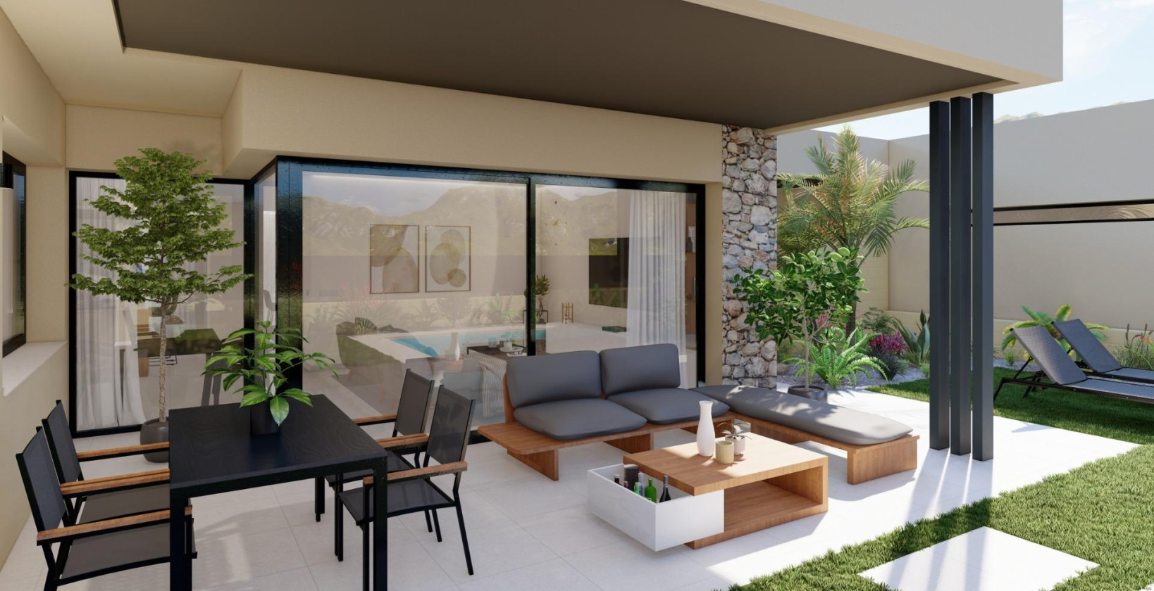 New Build - Villa - BAÑOS Y MENDIGO - Altaona Golf