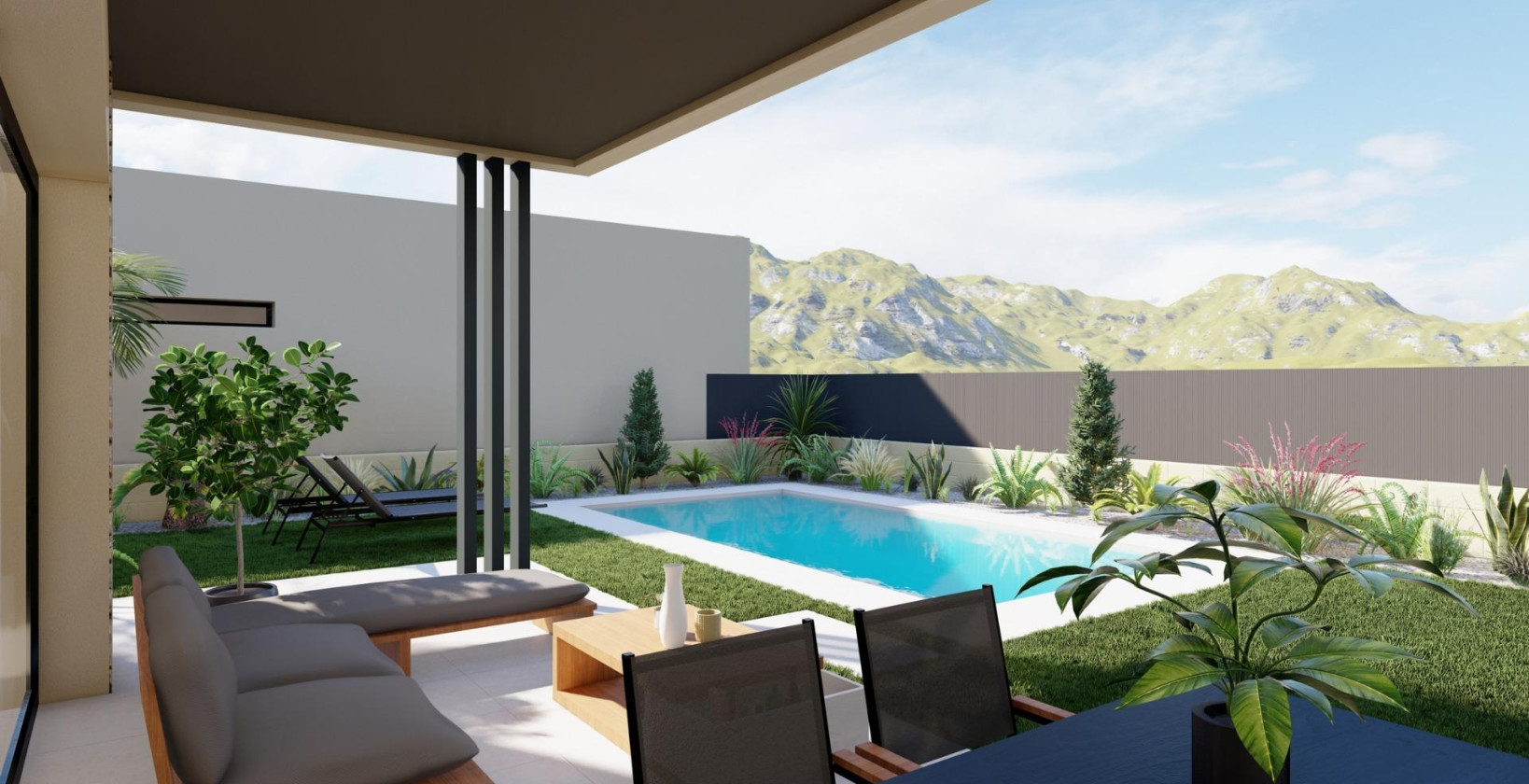 New Build - Villa - BAÑOS Y MENDIGO - Altaona Golf