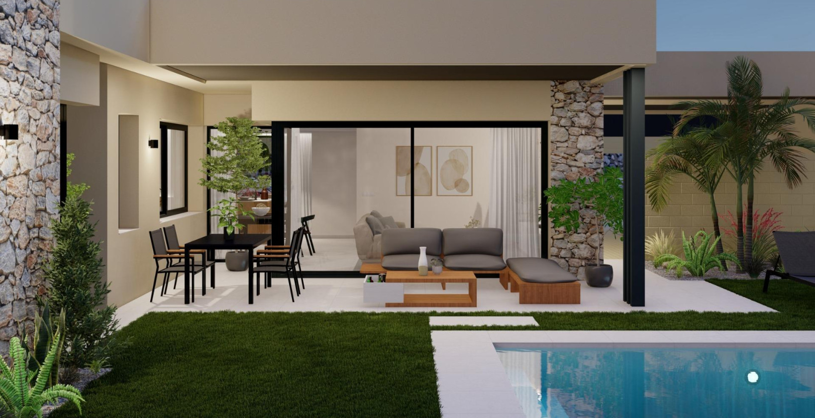 New Build - Villa - BAÑOS Y MENDIGO - Altaona Golf