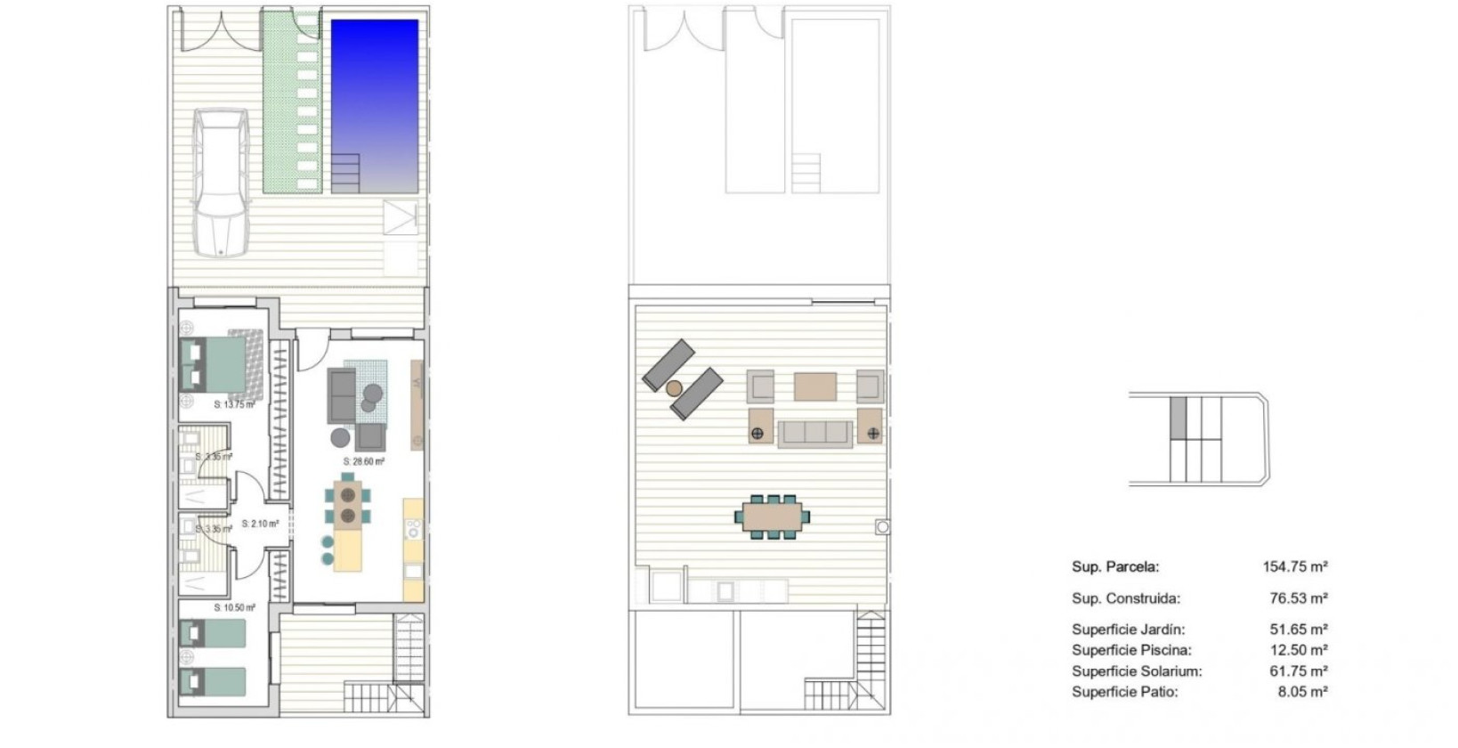 New Build - Townhouse - San Javier - Parque del doce