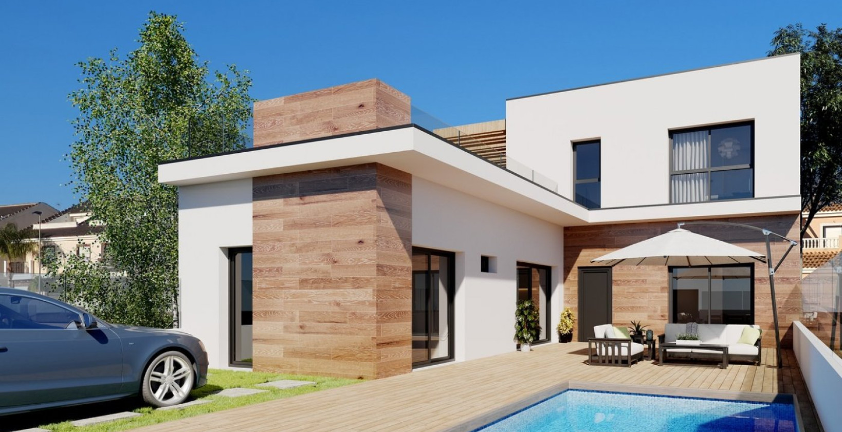 New Build - Townhouse - San Javier - Parque del doce