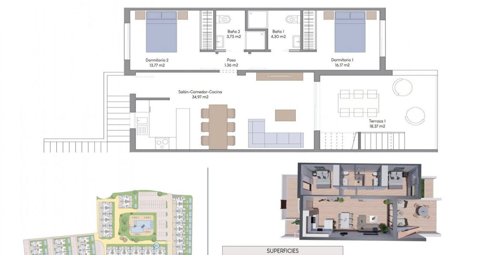New Build - Apartment / flat - Finestrat - Finestrat hills
