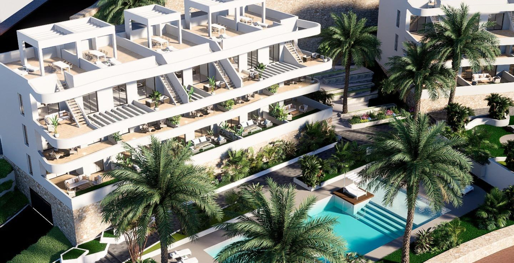 New Build - Apartment / flat - Finestrat - Puig Campana Golf