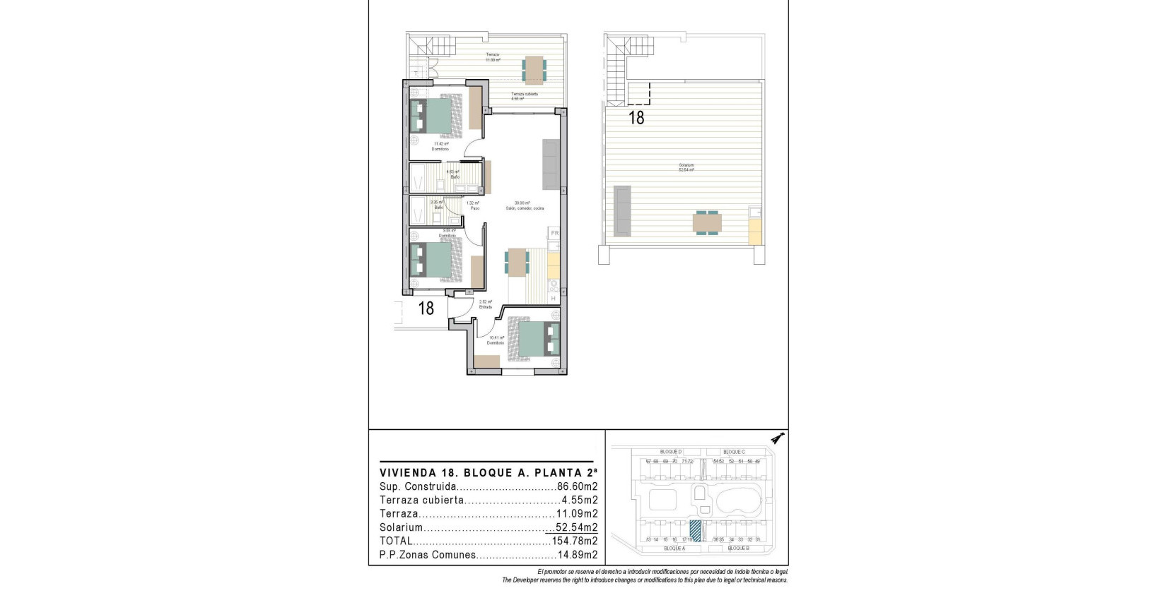 New Build - Penthouse - Torre Pacheco - San Cayetano