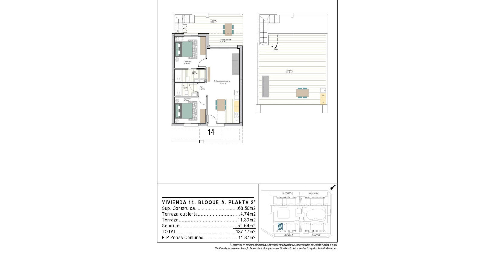 New Build - Penthouse - Torre Pacheco - San Cayetano