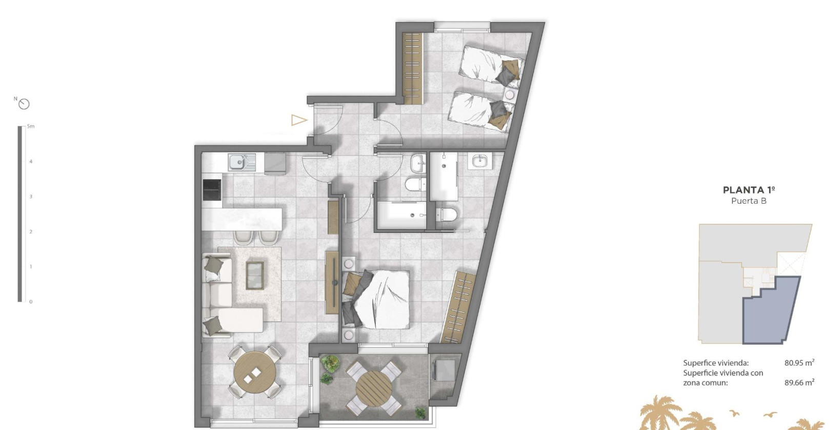 New Build - Apartment / flat - Guardamar del Segura - Pueblo