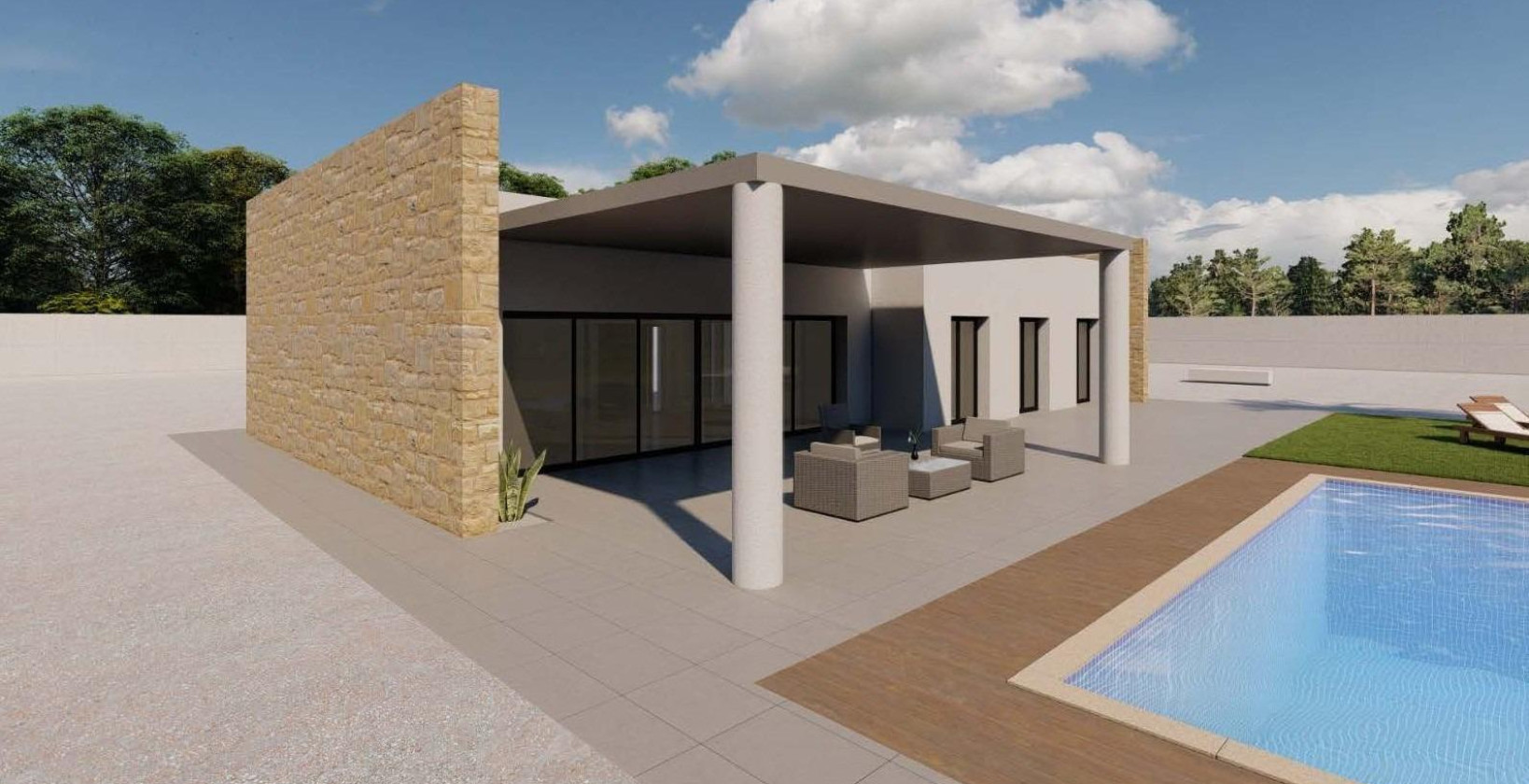 New Build - Villa - Pinoso - Campo