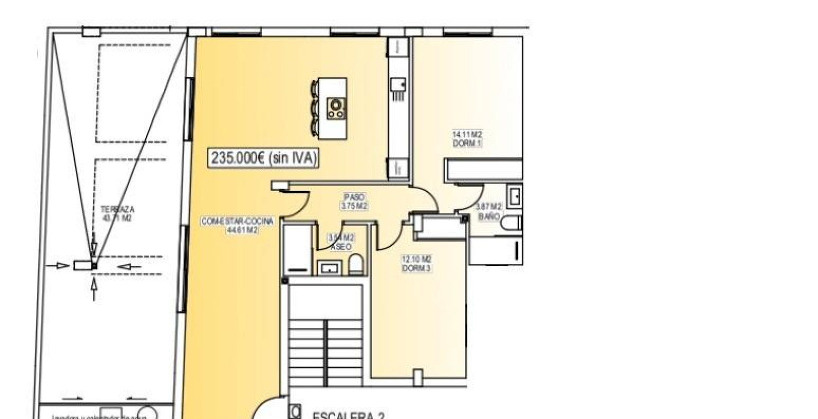 New Build - Penthouse - San Miguel de Salinas - Pueblo
