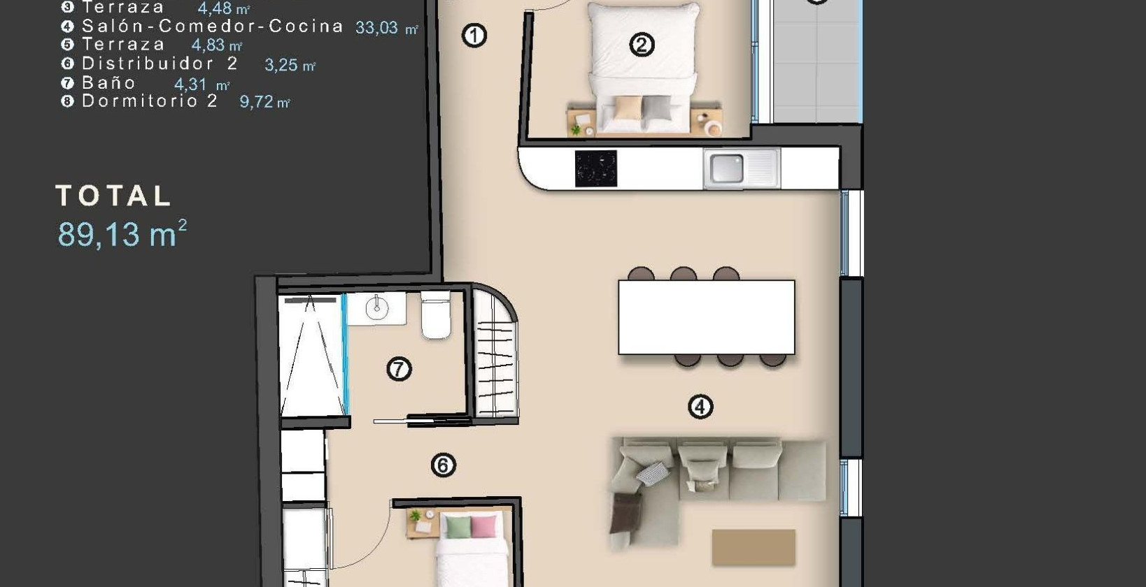 Nybyggnation - Lägenhet / lägenhet - Torrevieja - Centro