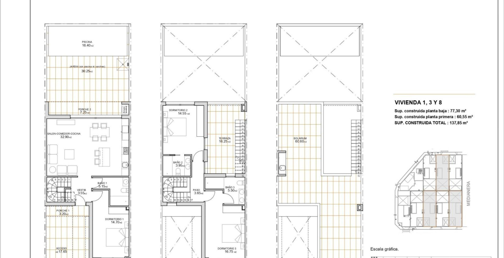 New Build - Townhouse - San Javier - pueblo