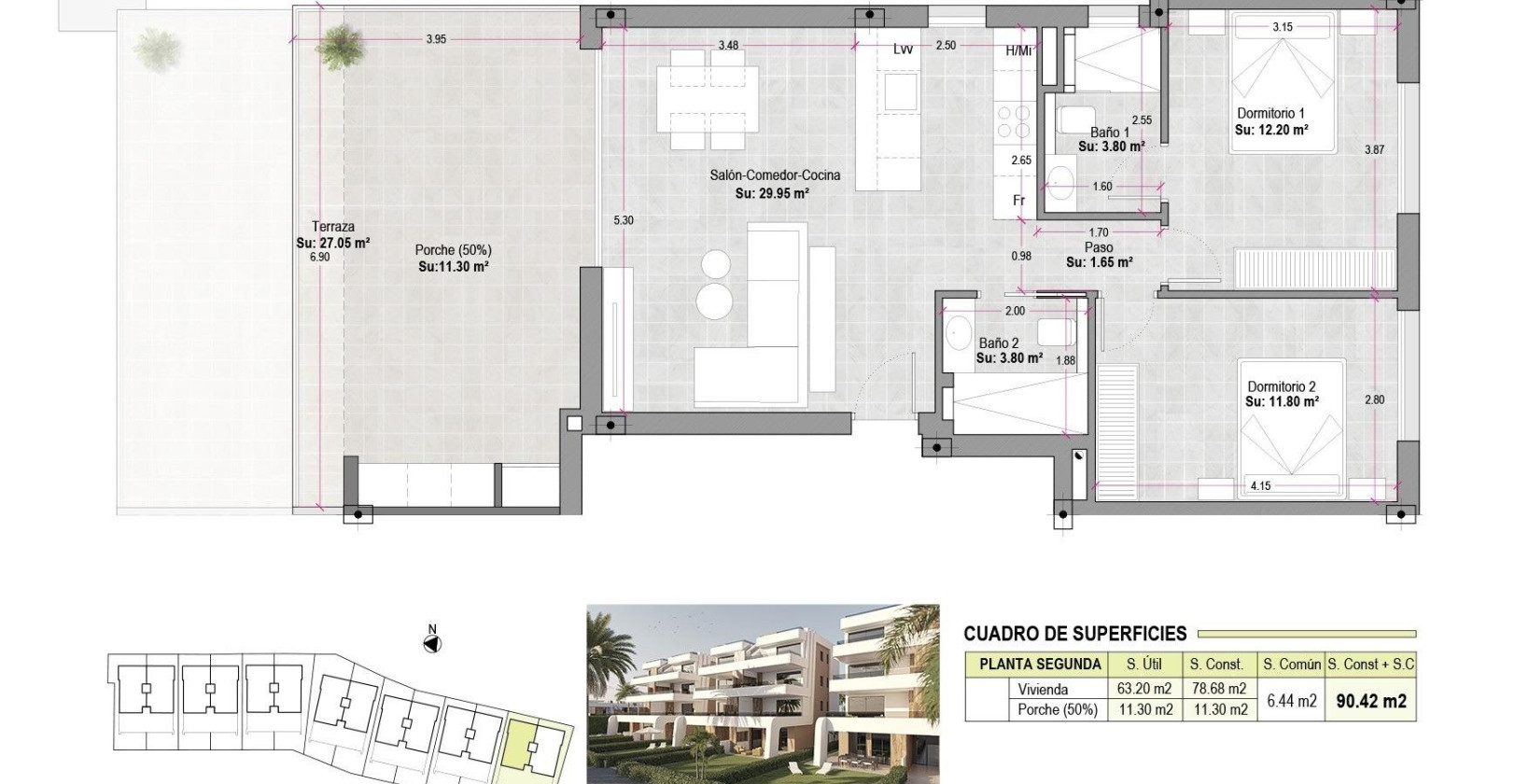 New Build - Apartment / flat - Alhama de Murcia - Condado de Alhama