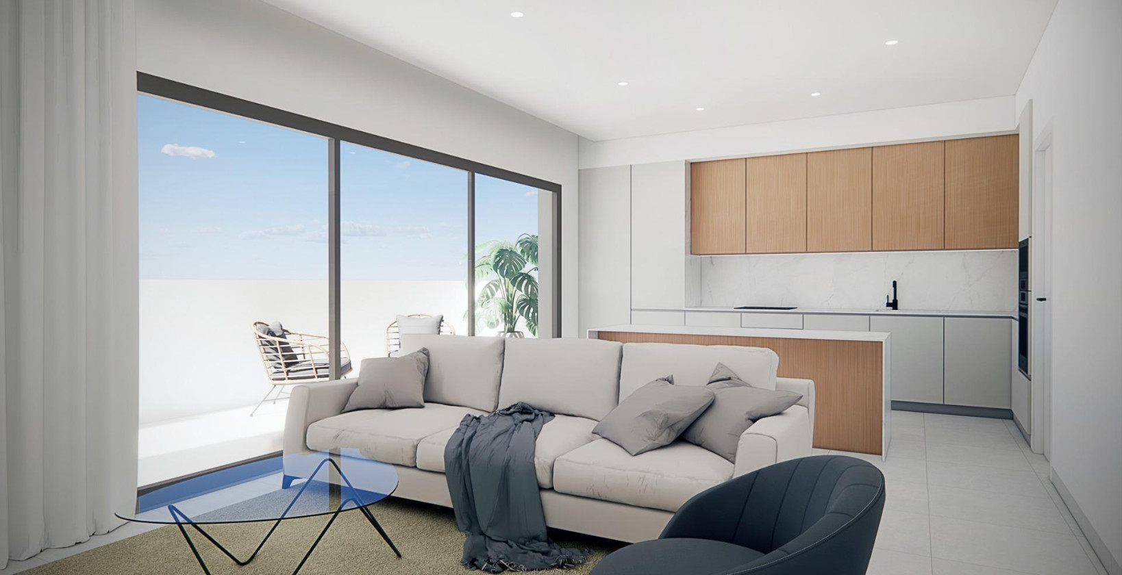 New Build - Apartment / flat - Pilar de la Horadada - pueblo