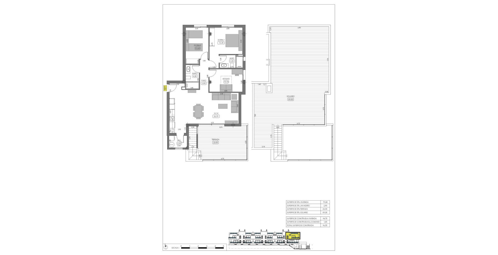 New Build - Apartment / flat - Algorfa - La finca golf