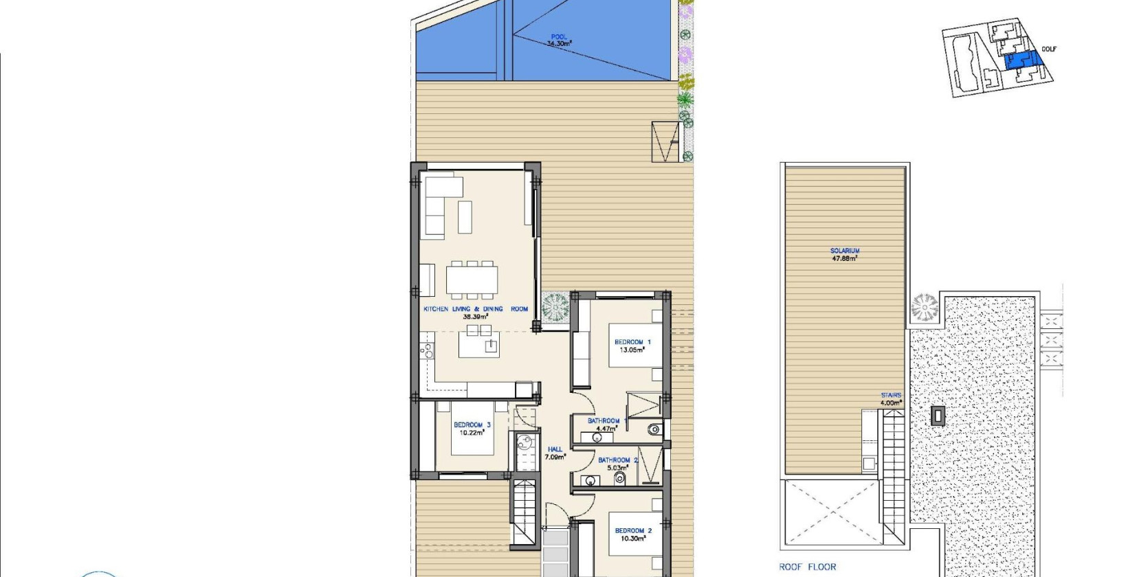 New Build - Villa - Los Alcazares - Serena Golf