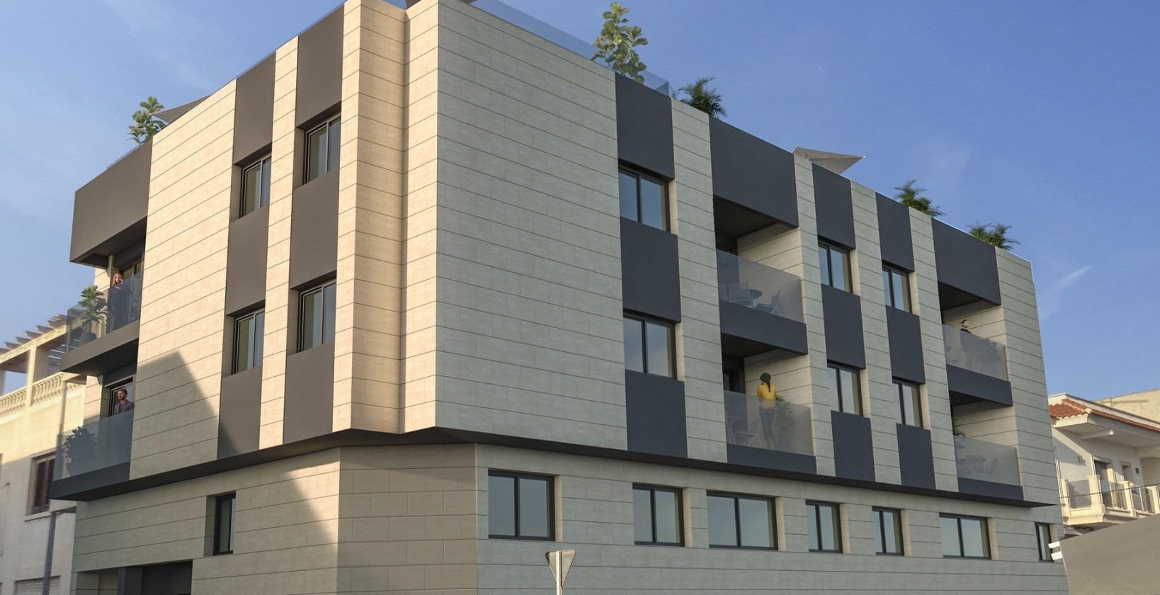 New Build - Apartment / flat - Catral - pueblo