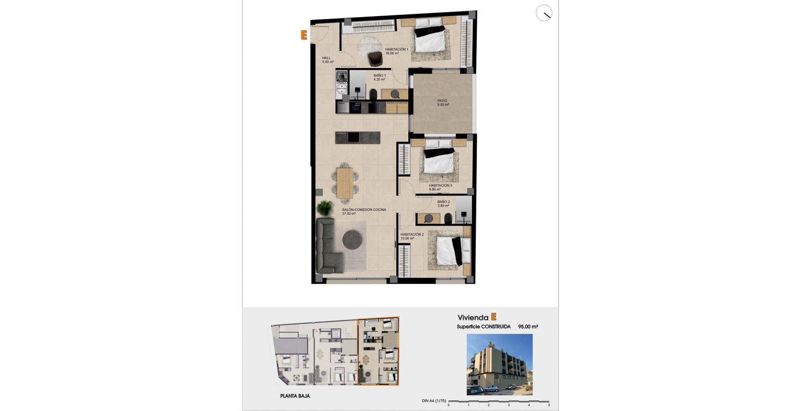 New Build - Apartment / flat - Catral - pueblo